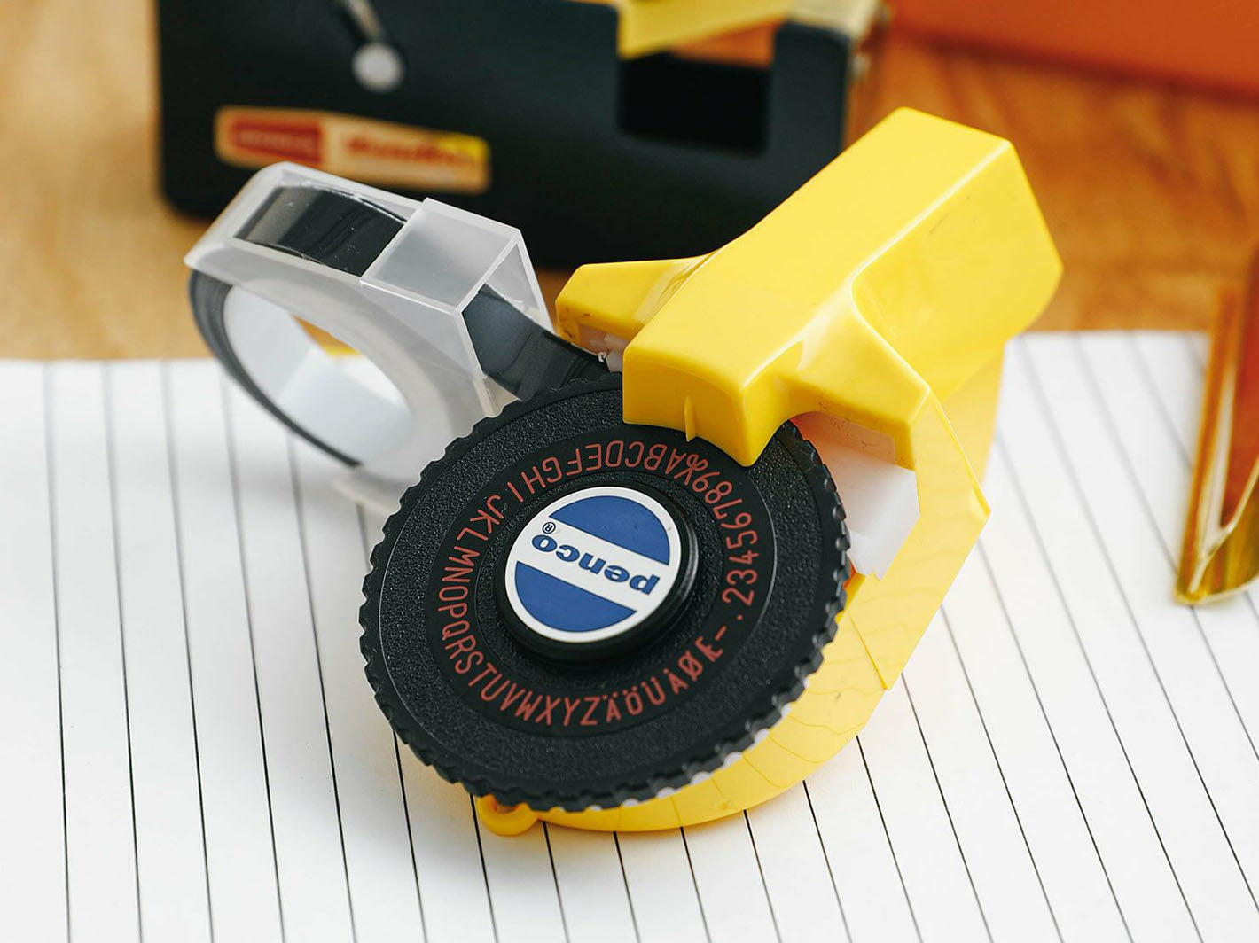 Tape Writer Yellow