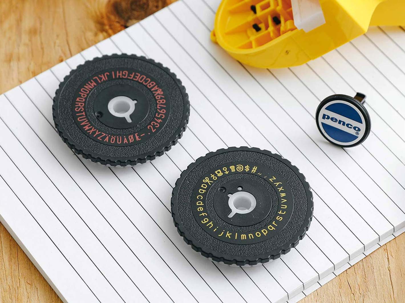 Tape Writer Yellow