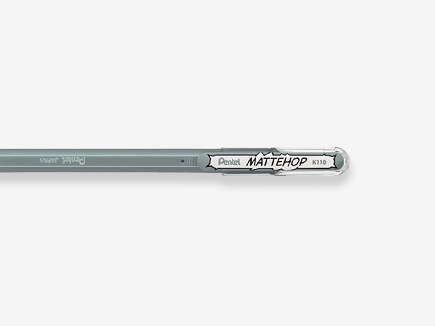 Mattehop Ballpoint Pen Grey 1.0