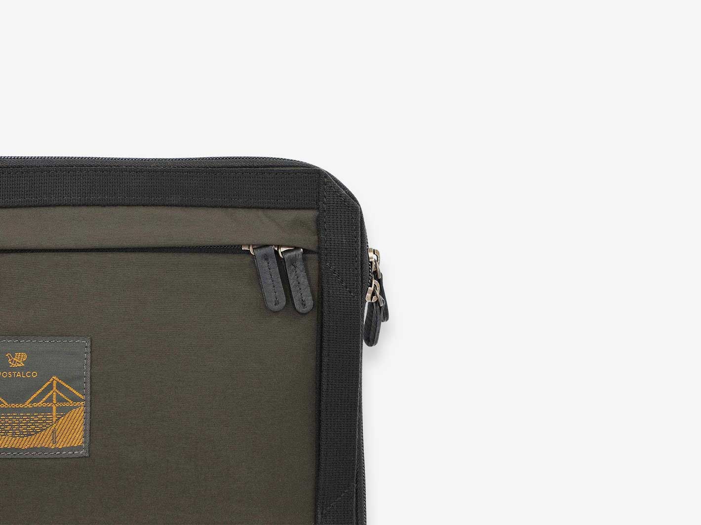 Postalco Slim Lap Top Case Military Green | Misc Store Amsterdam