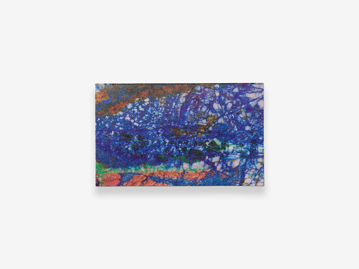 Mineral Message Card Azurite Cuprite