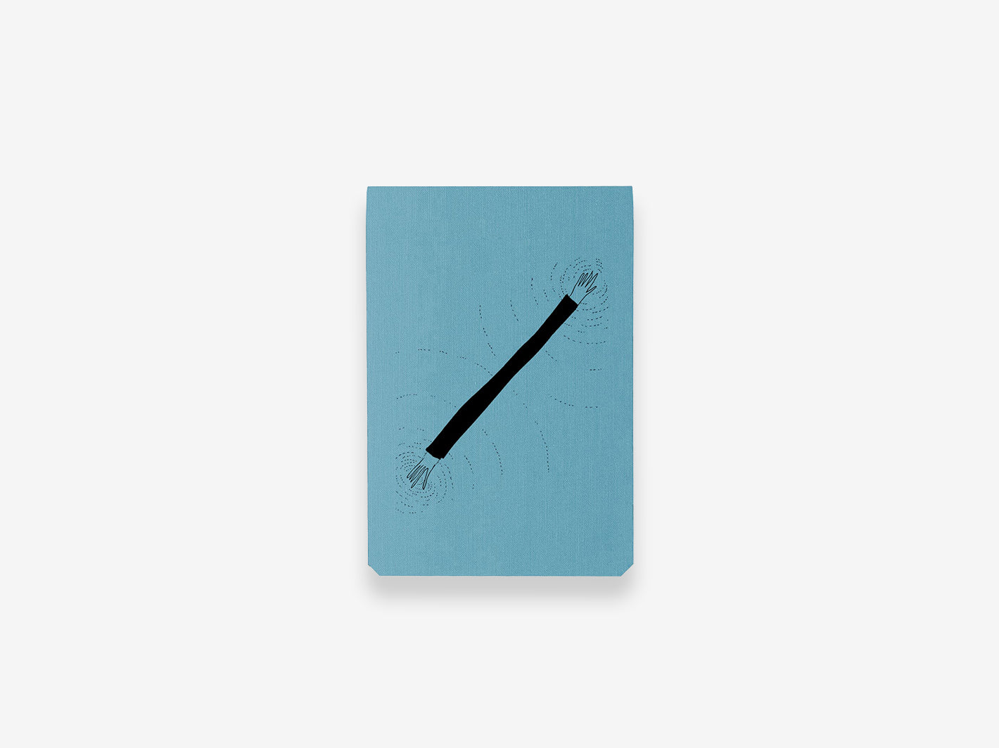 Notebook A6 Double Arm Powder Blue