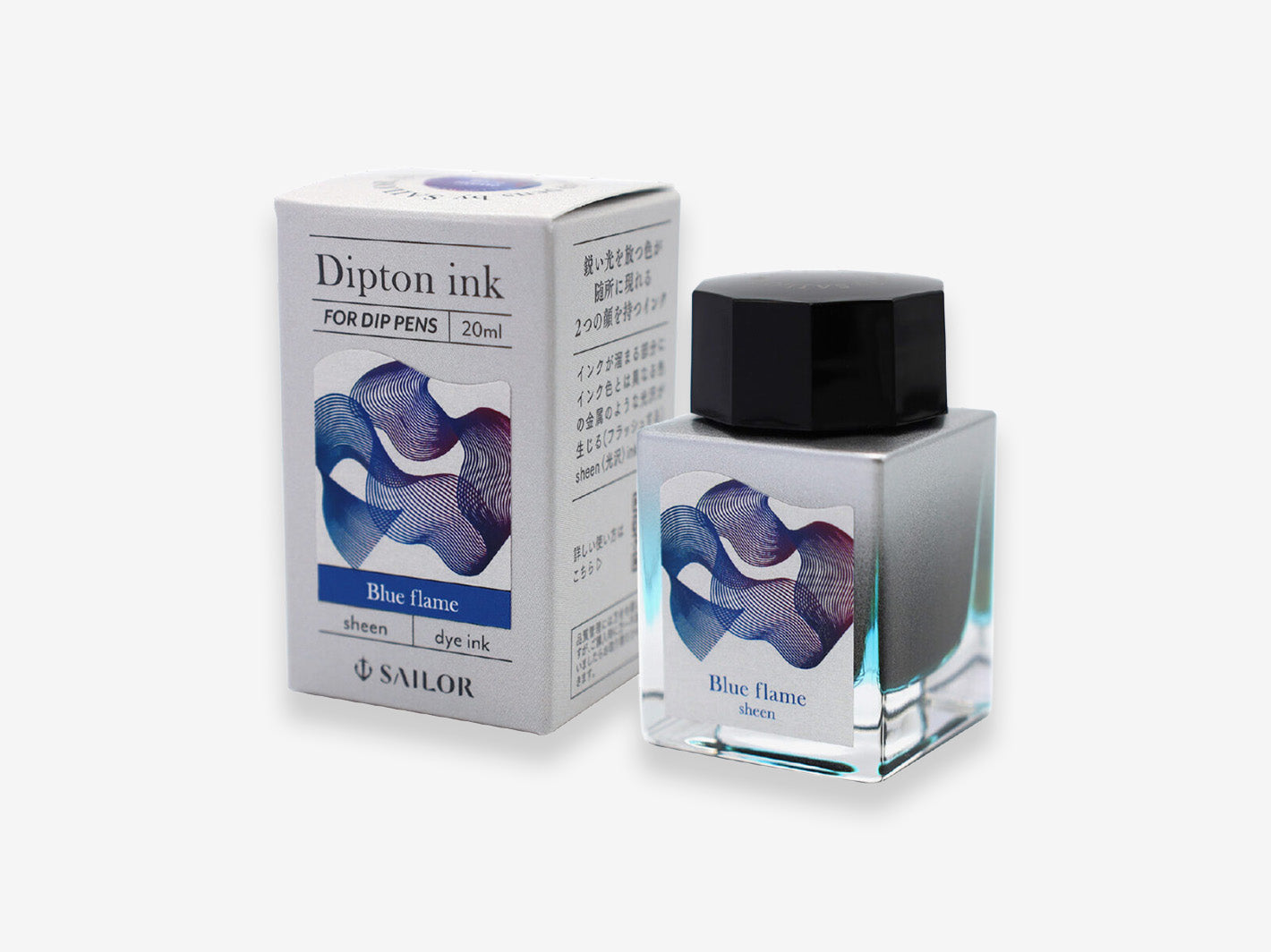 Dipton Bottled Ink Sheen - Blue Flame