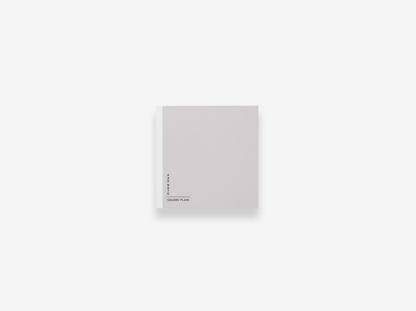 Pad Note Square Plain Grey