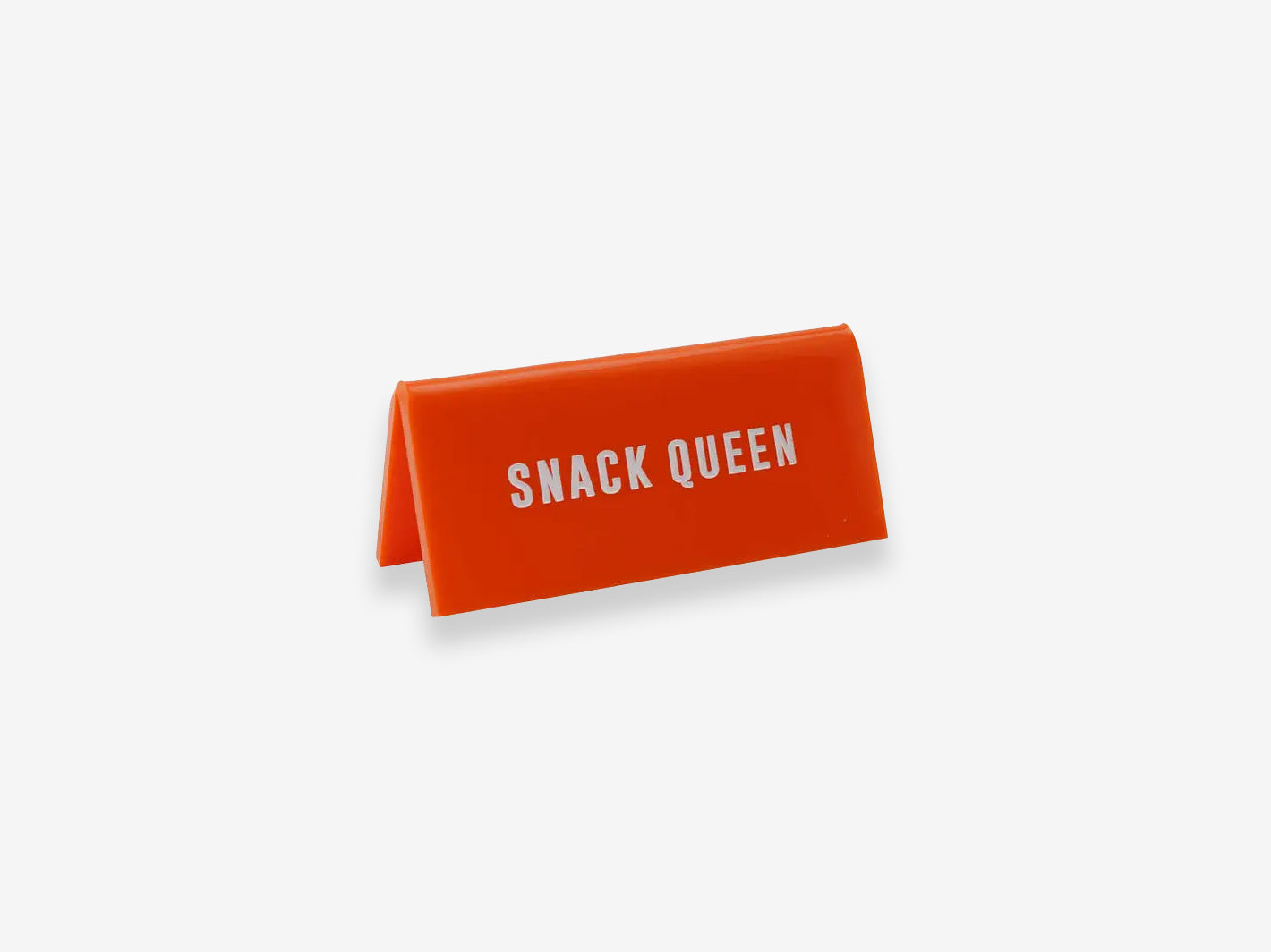 Snack Queen Desk Sign