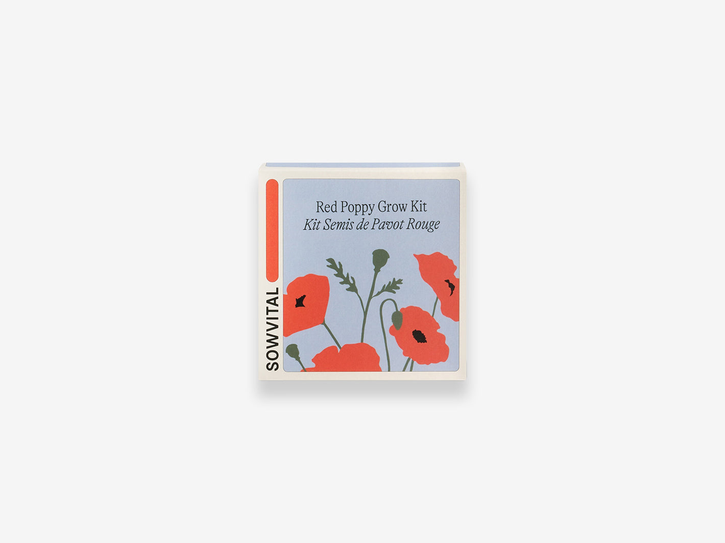 Seed Grow Kit Red Poppy