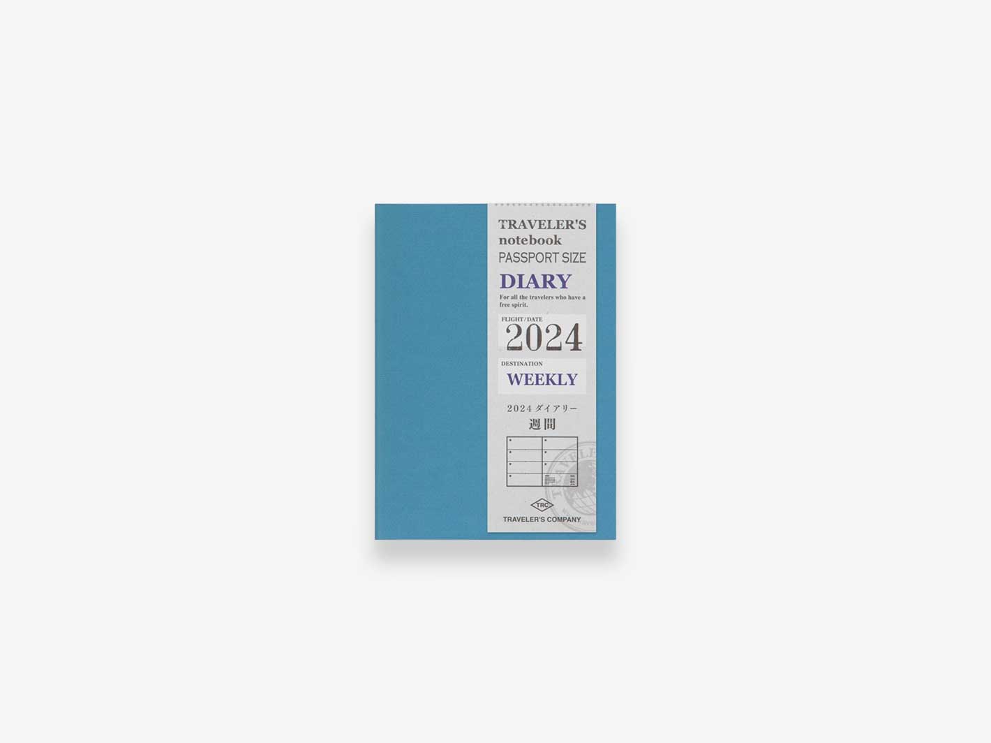 2024 TRAVELER'S notebook Weekly Diary Passport Size