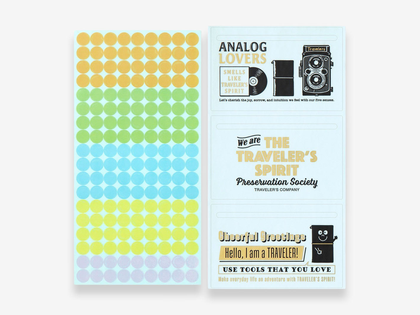 2026 TRAVELER'S notebook Diary Customize Sticker Set