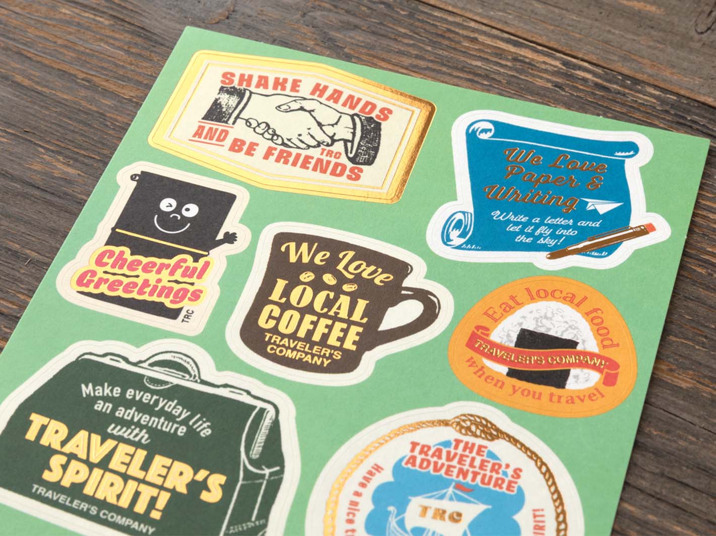 2026 TRAVELER'S notebook Diary Customize Sticker Set