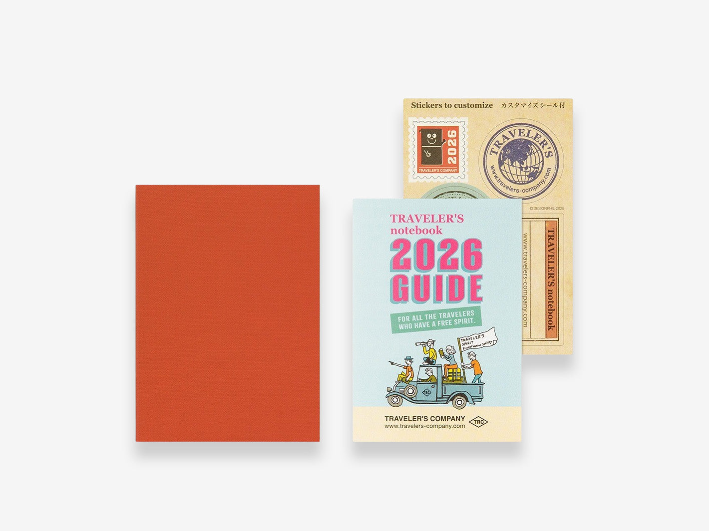 2026 TRAVELER'S notebook Monthly Diary Passport Size