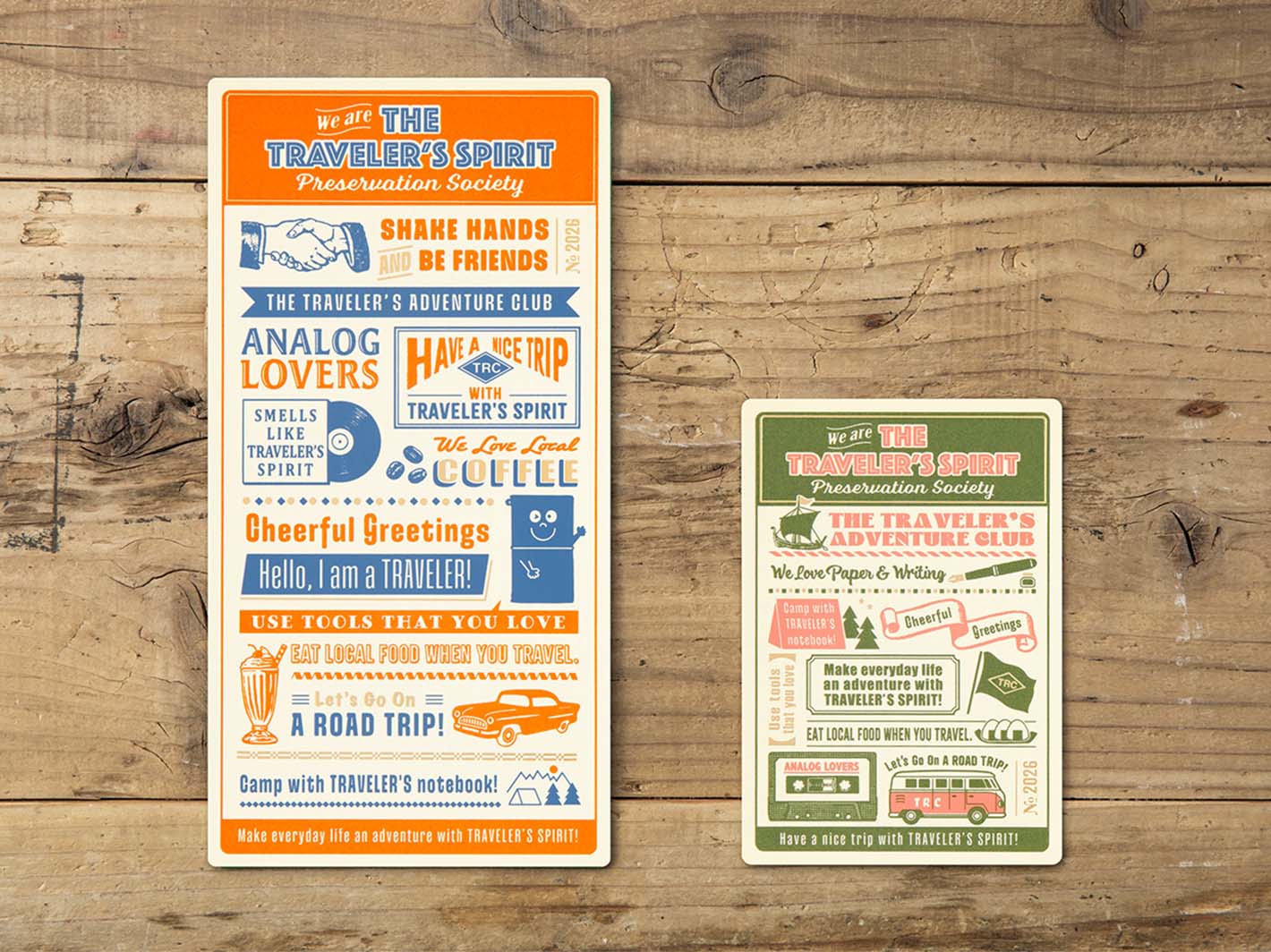 2026 TRAVELER'S notebook Underlay