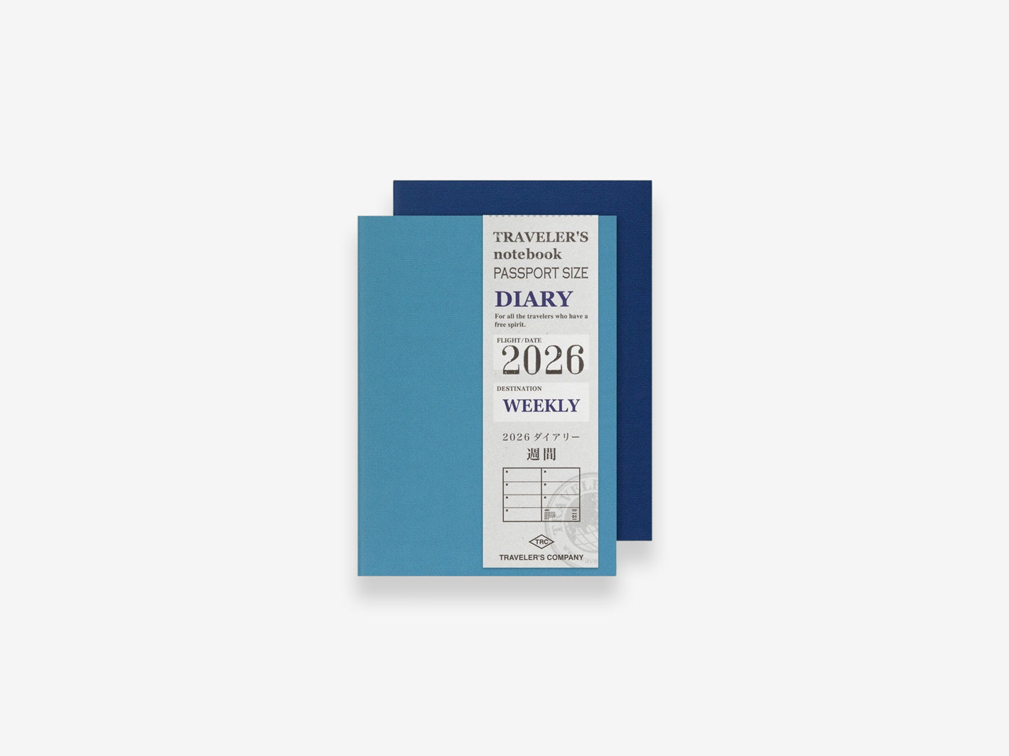 2026 TRAVELER'S notebook Weekly Diary Passport Size