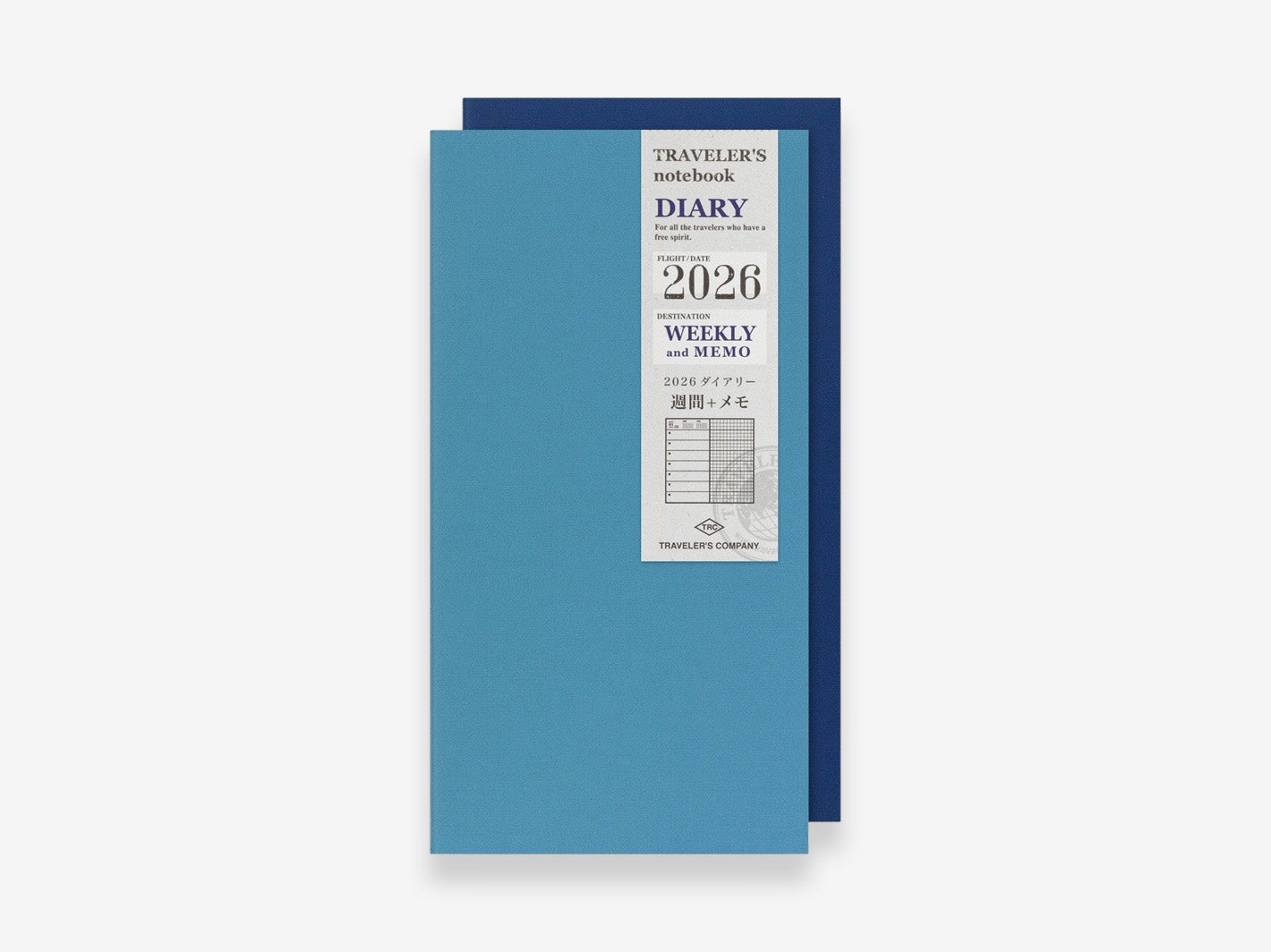 2026 TRAVELER'S notebook Weekly + Memo Diary