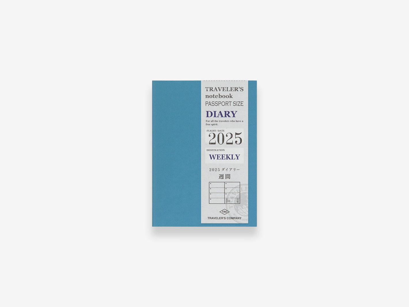 2025 TRAVELER'S notebook Weekly Diary Passport Size