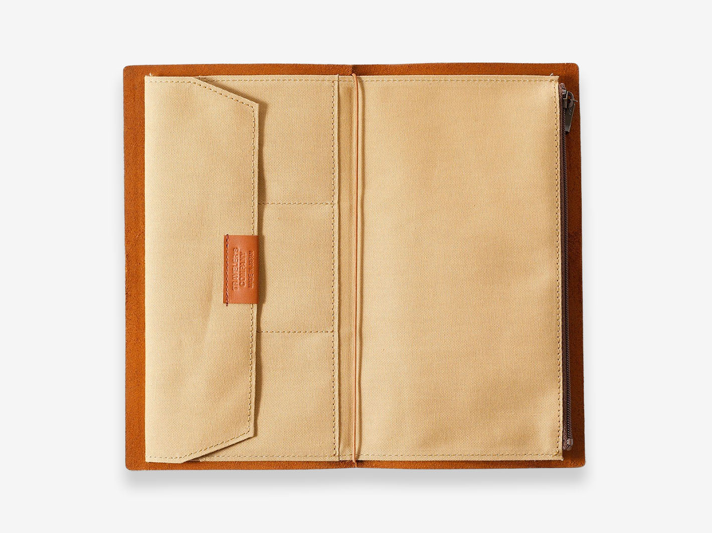 TF Paper Cloth Zipper Case - Beige