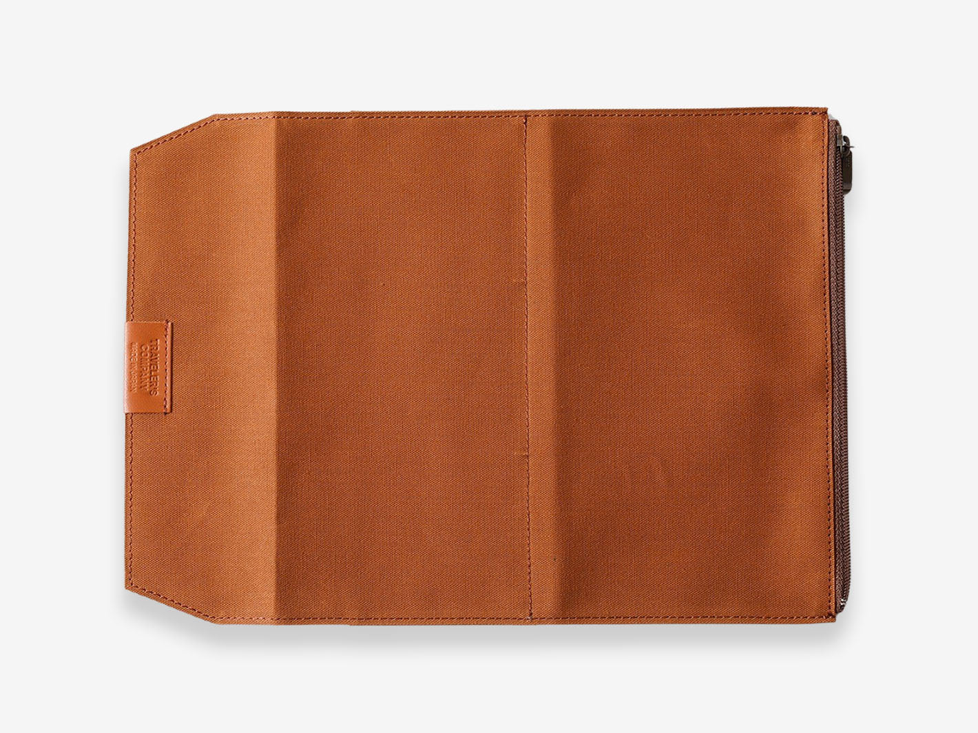 TF Paper Cloth Zipper Case - Brown