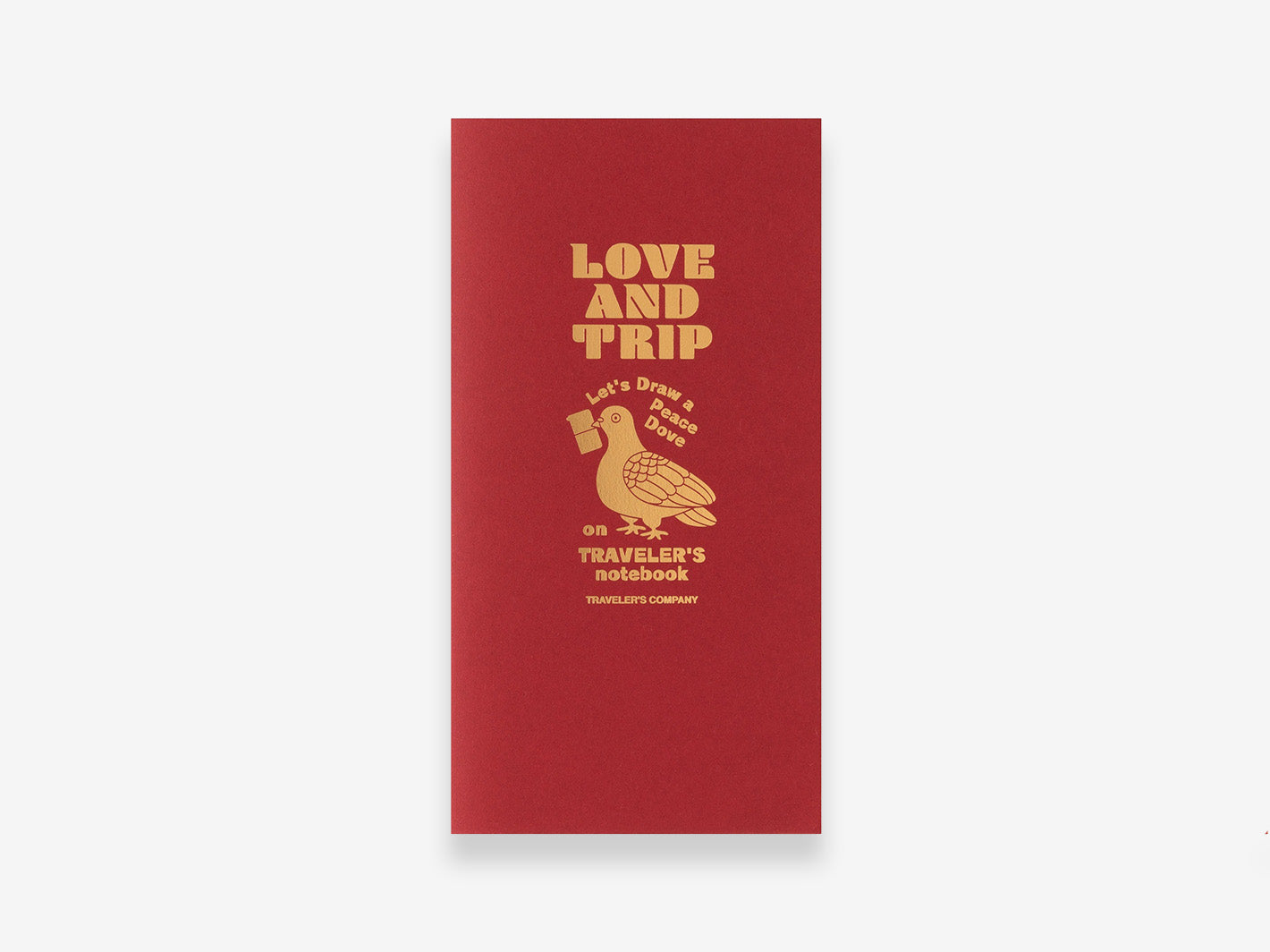 TRAVELER'S notebook Refill LOVE AND TRIP Red