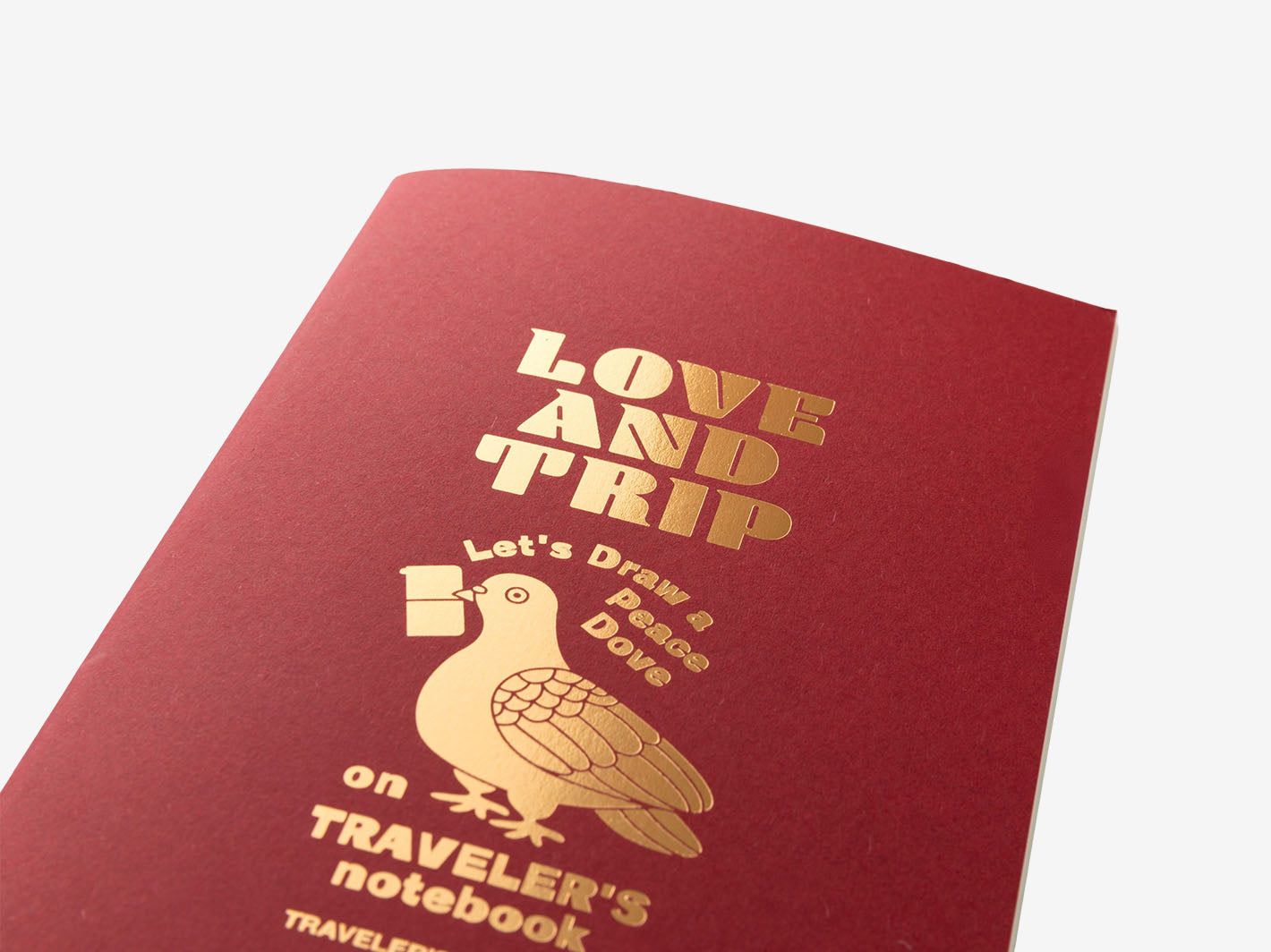 TRAVELER'S notebook Refill LOVE AND TRIP Red