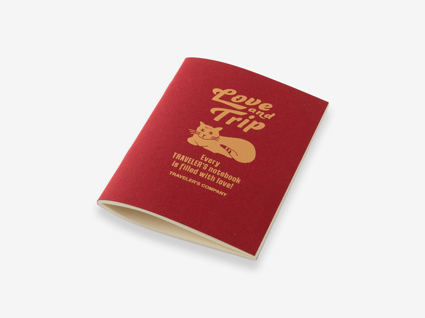 TRAVELER'S notebook Passport Size Refill LOVE AND TRIP Red | Misc