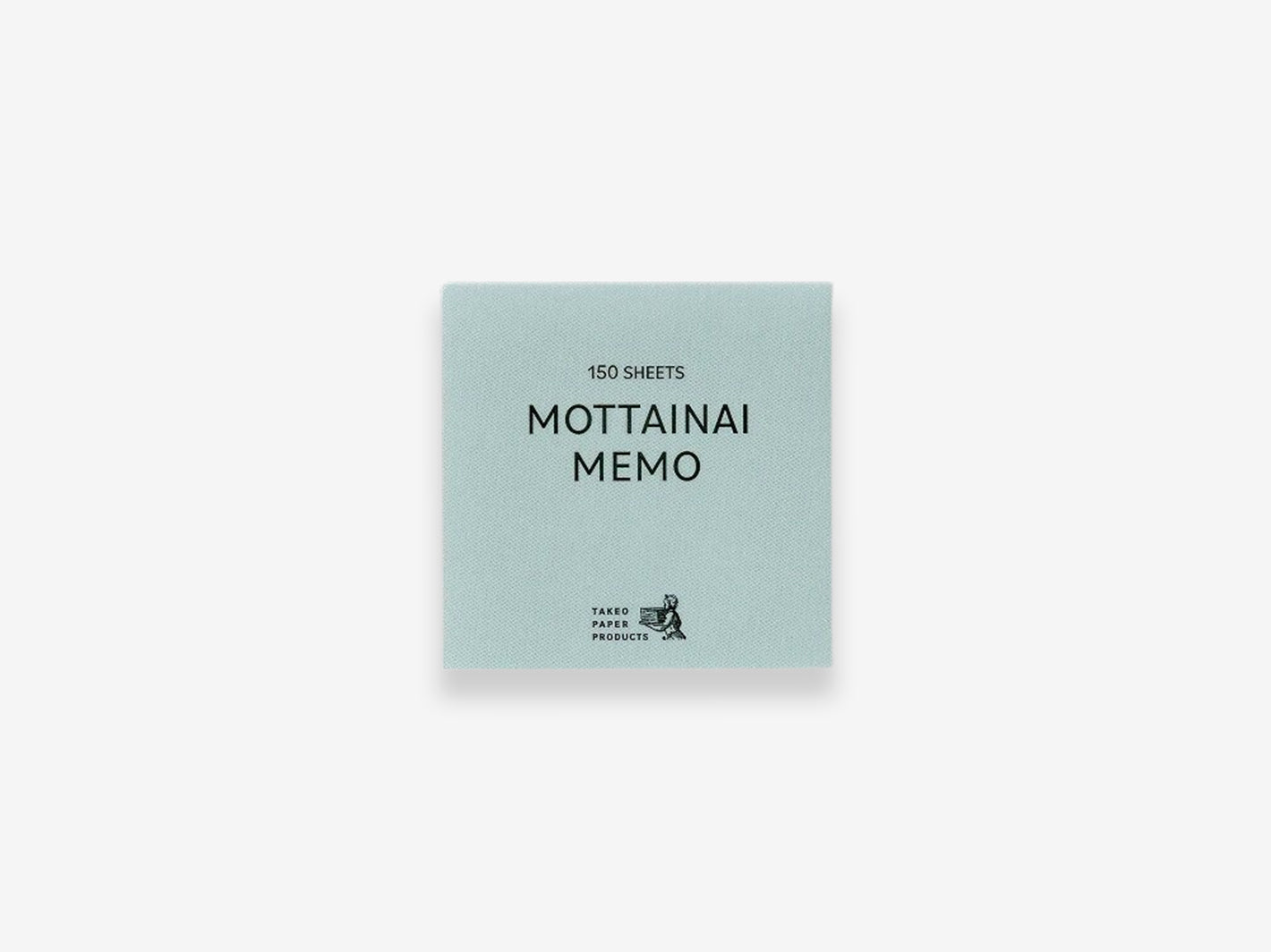 Mottainai Memo Block Assorted Colors Blue