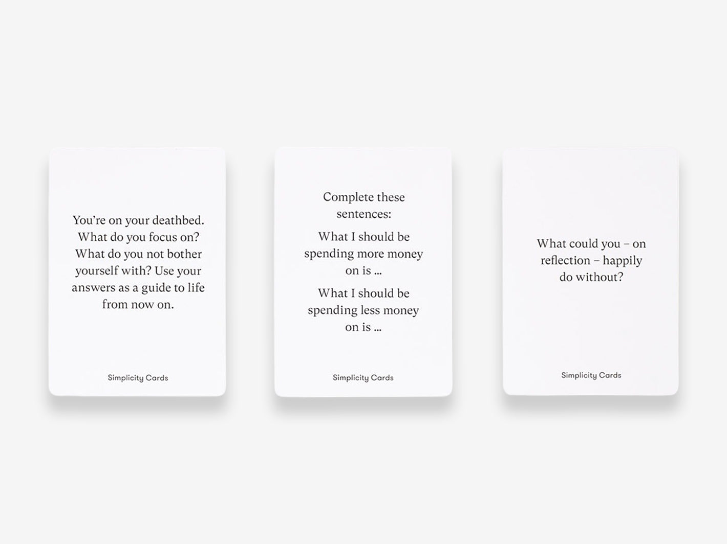 Simplicity Cards