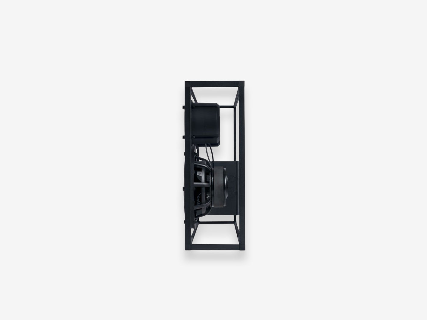 Transparent Speaker Black