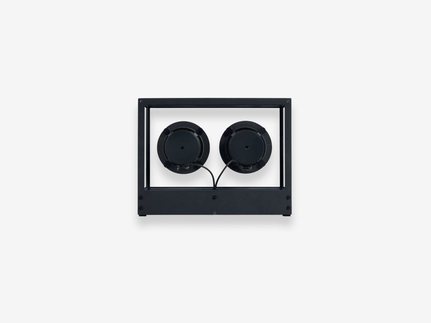 Small Transparent Speaker Black