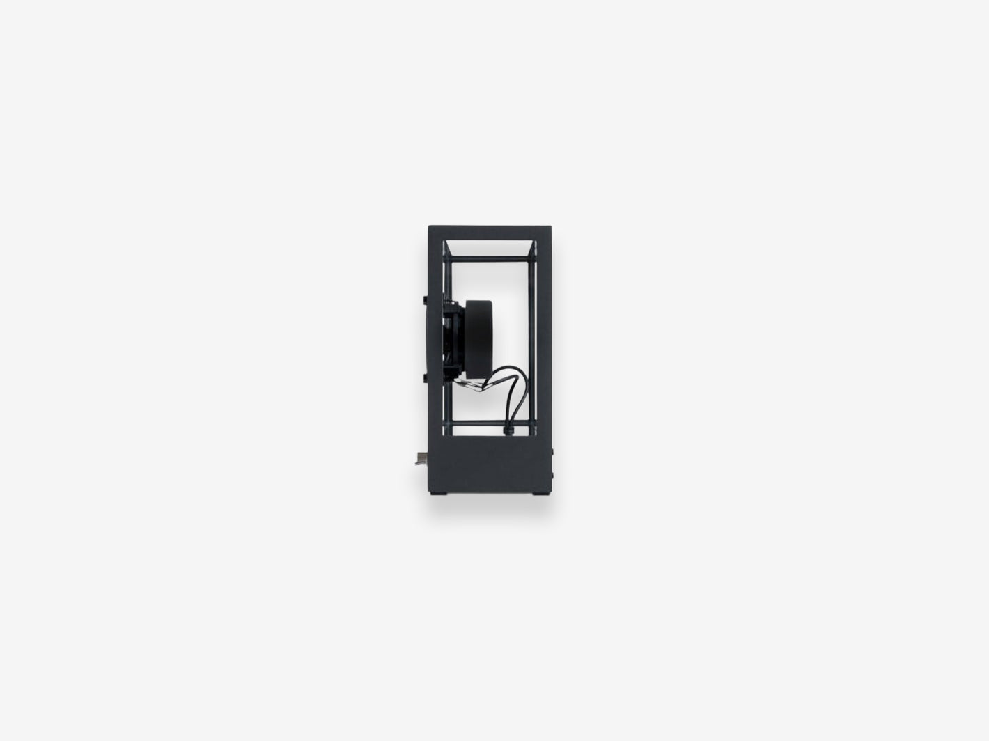 Small Transparent Speaker Black