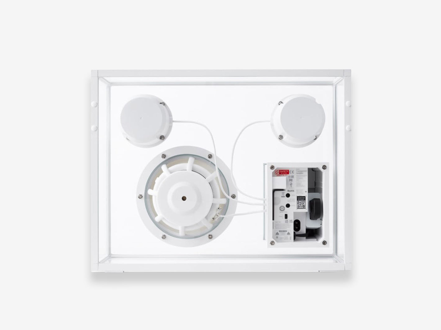 Transparent Speaker White