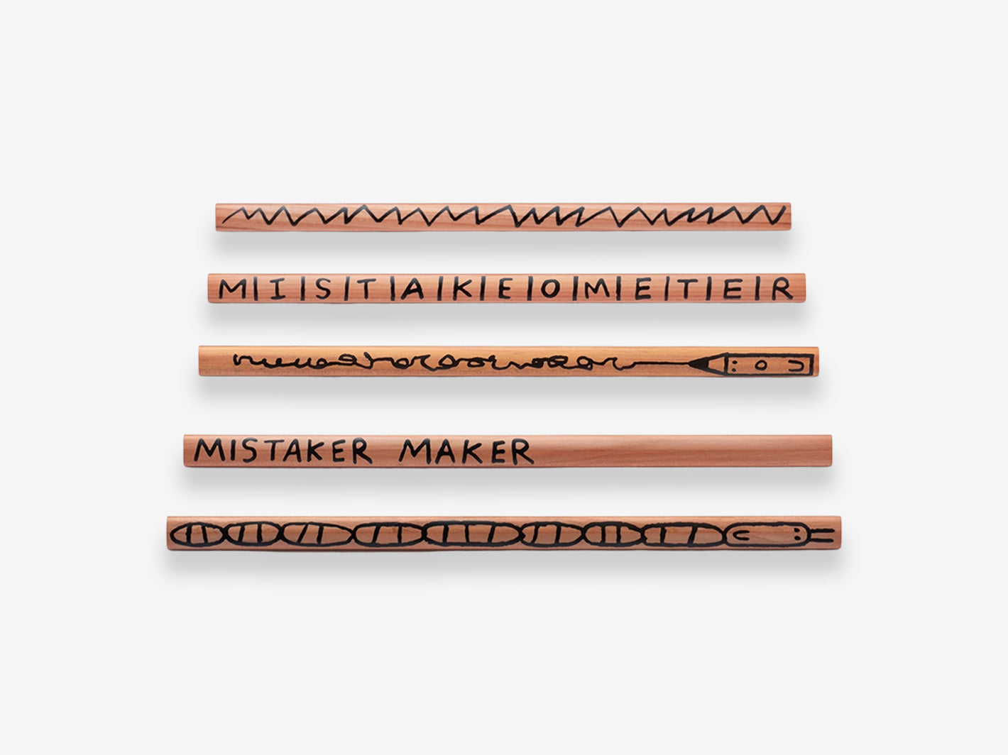 Greeba's Mistaker Maker Pencils