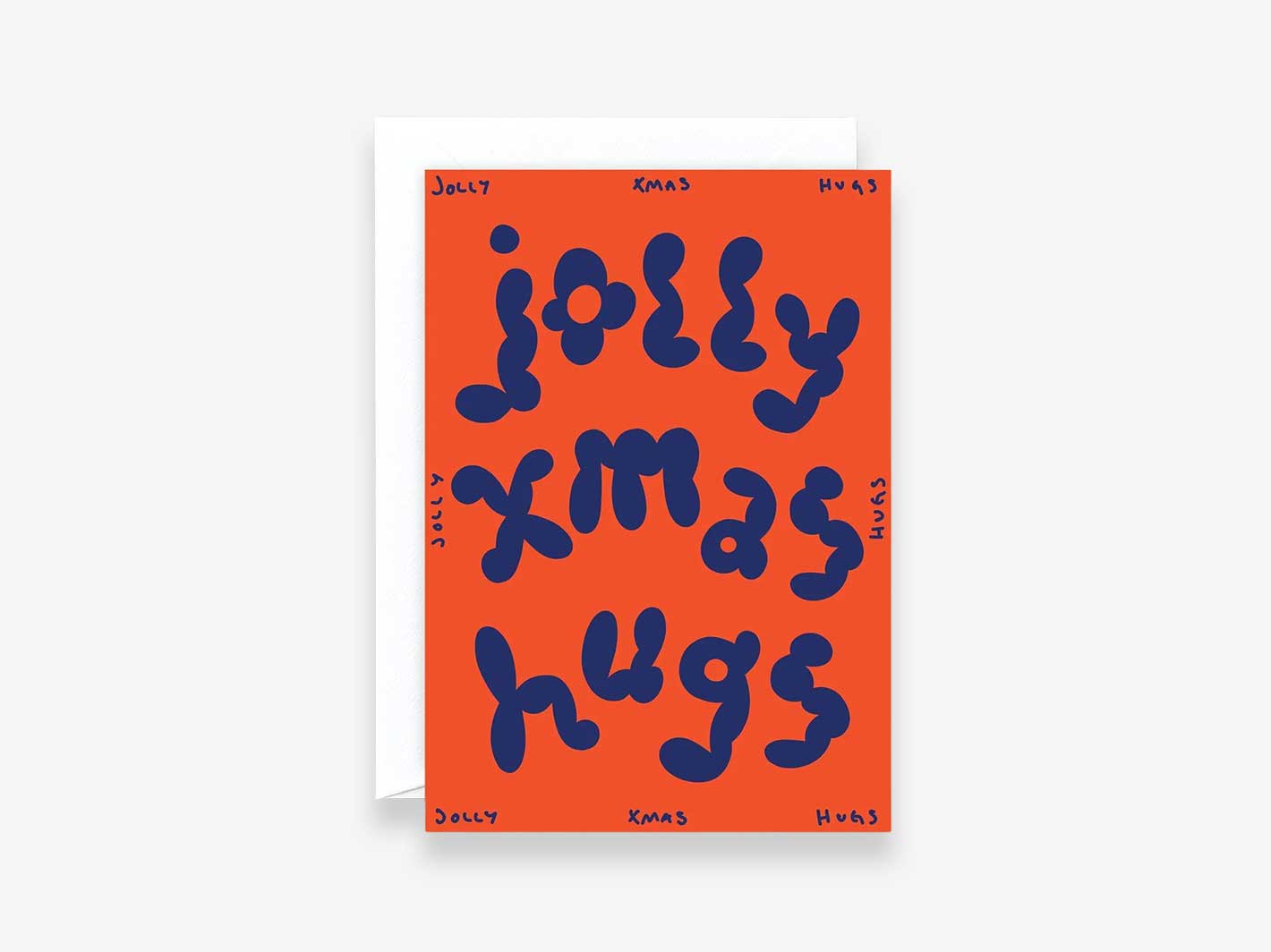 Jolly Xmas Hugs Card