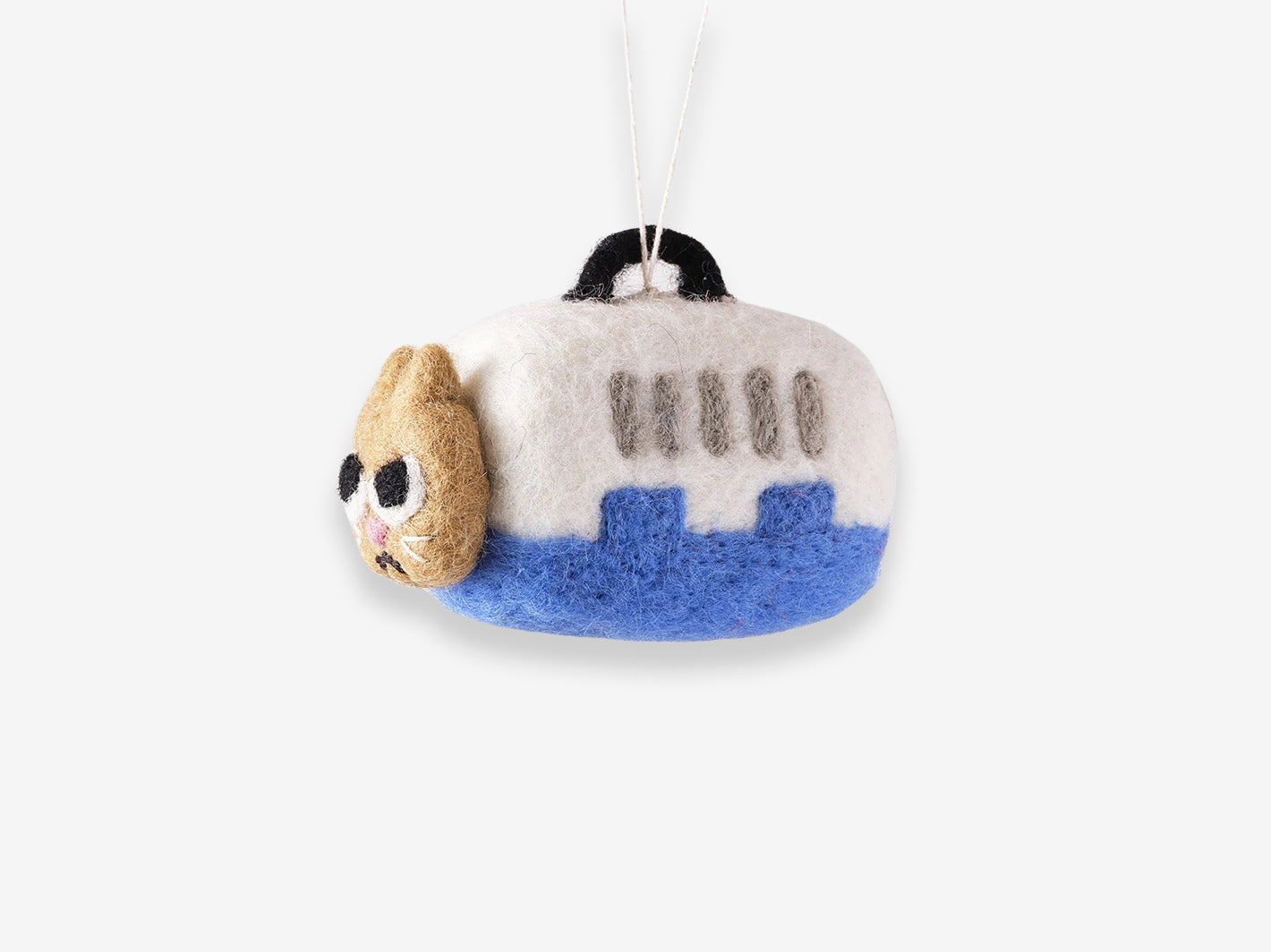 Coco Cat in Carrier Felt Decoration