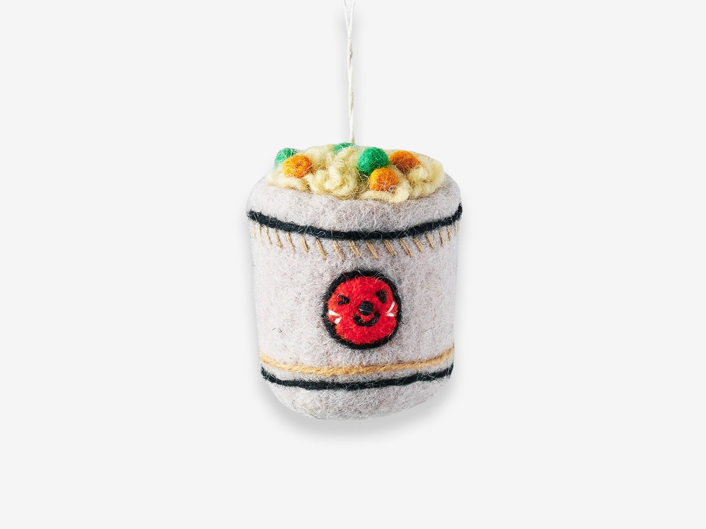 Cup Noodle Felt Decoration