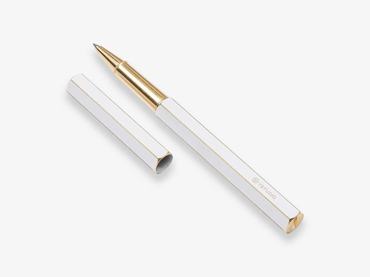 Classic Revolve Rollerball Pen White