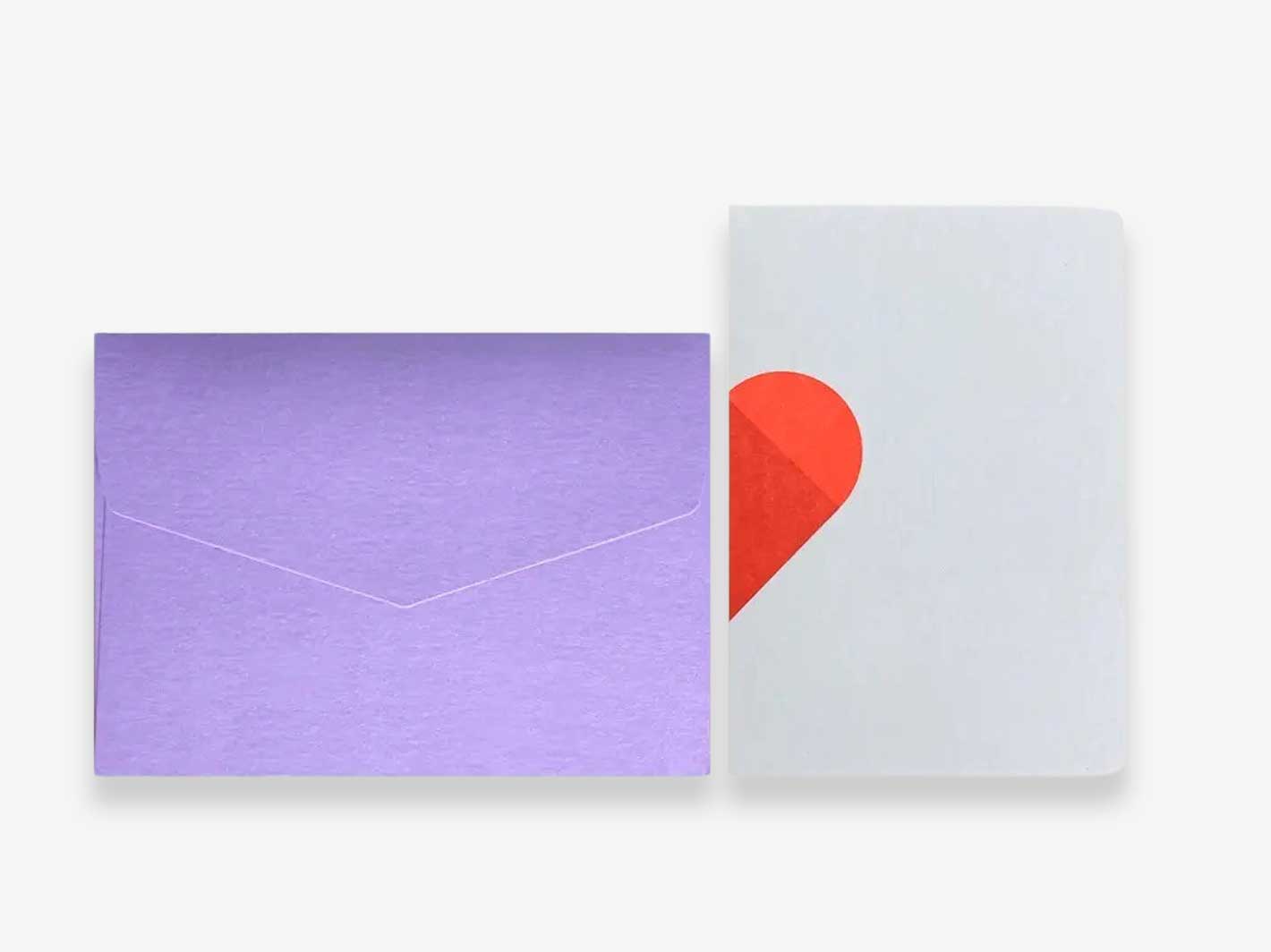 Heart Folded Card