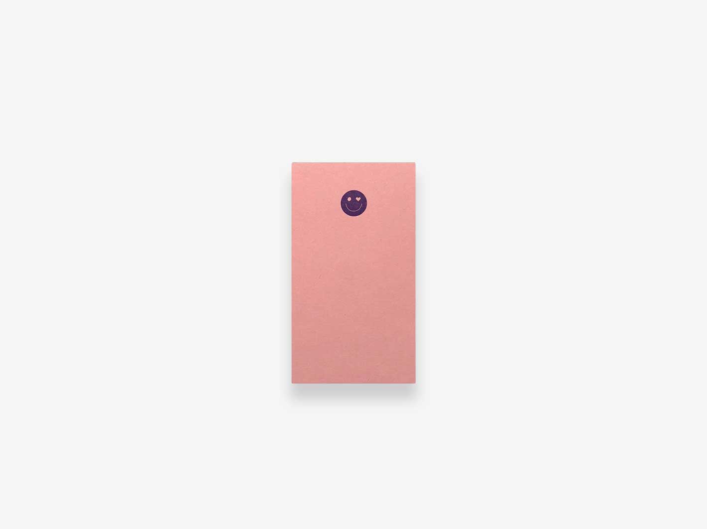 Mini Notepad Heart Smiley 45 pages