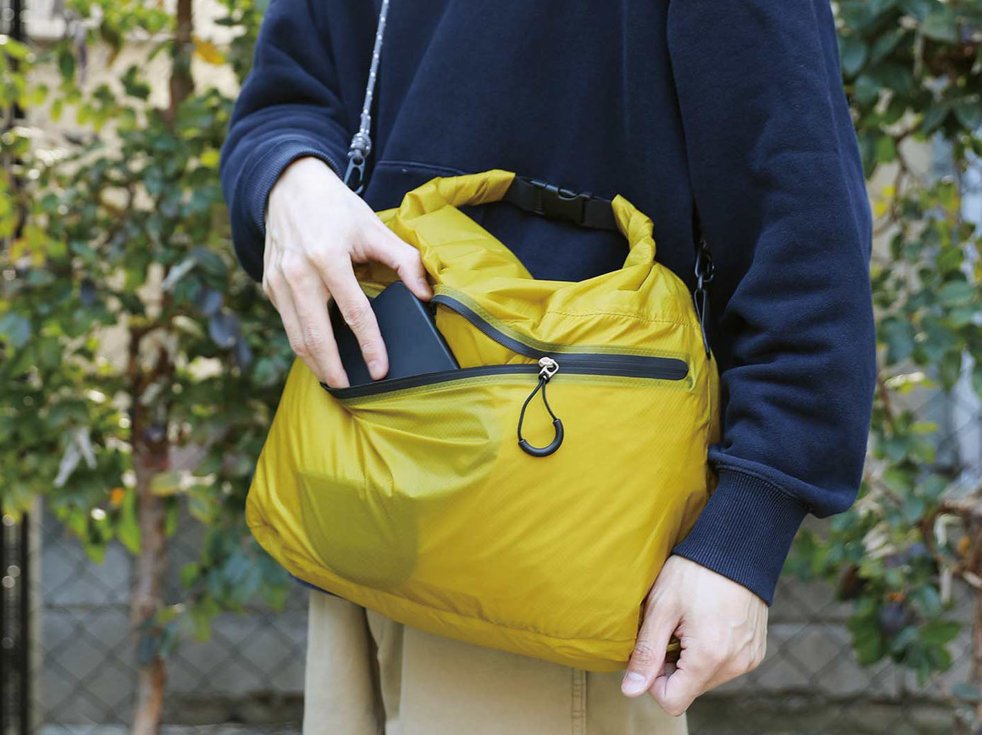 Dry Bag L (12L) 2-way Yellow