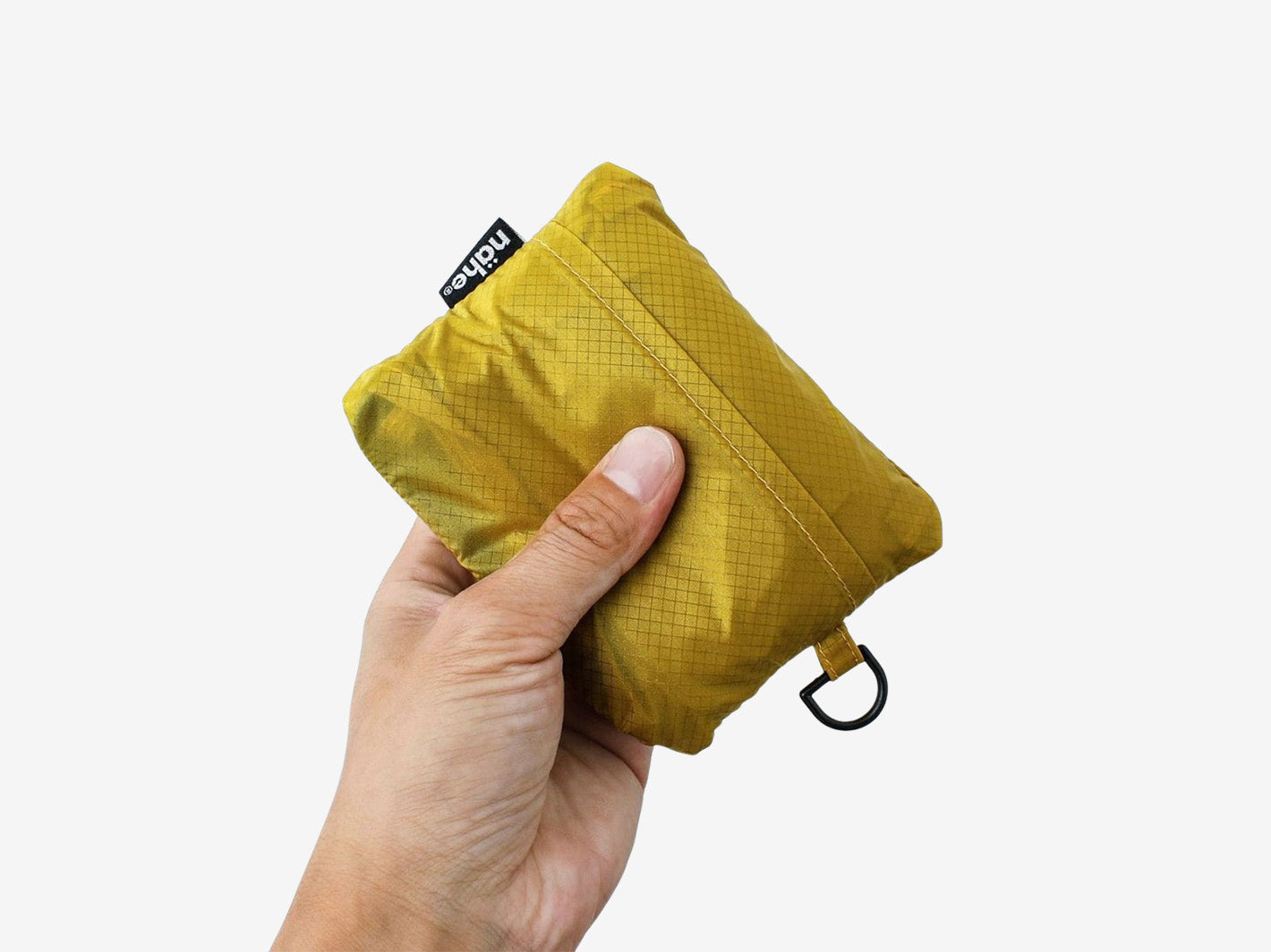 Packable Shoulder Bag Yellow