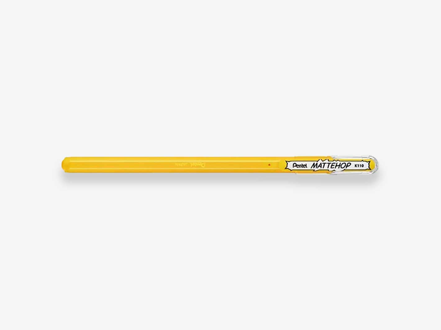 Mattehop Ballpoint Pen Yellow 1.0