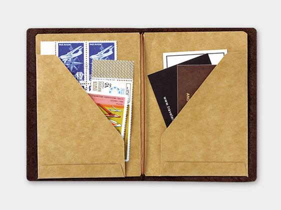 010. Kraft File Refill TRAVELER'S notebook Passport Size