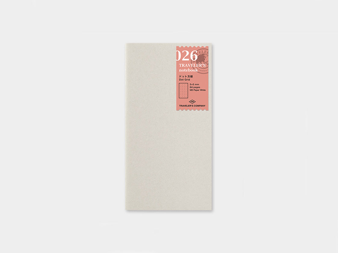 026. Dot Grid Refill TRAVELER’S notebook