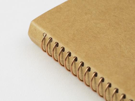 DW Kraft Paper B6 Spiral Ring Notebook