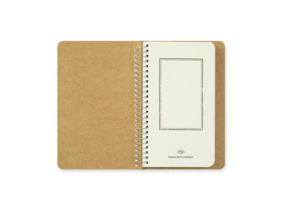 Blank MD Paper A6 Slim Spiral Ring Notebook