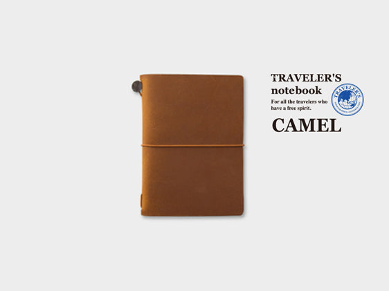 TRAVELER'S notebook Camel Passport Size