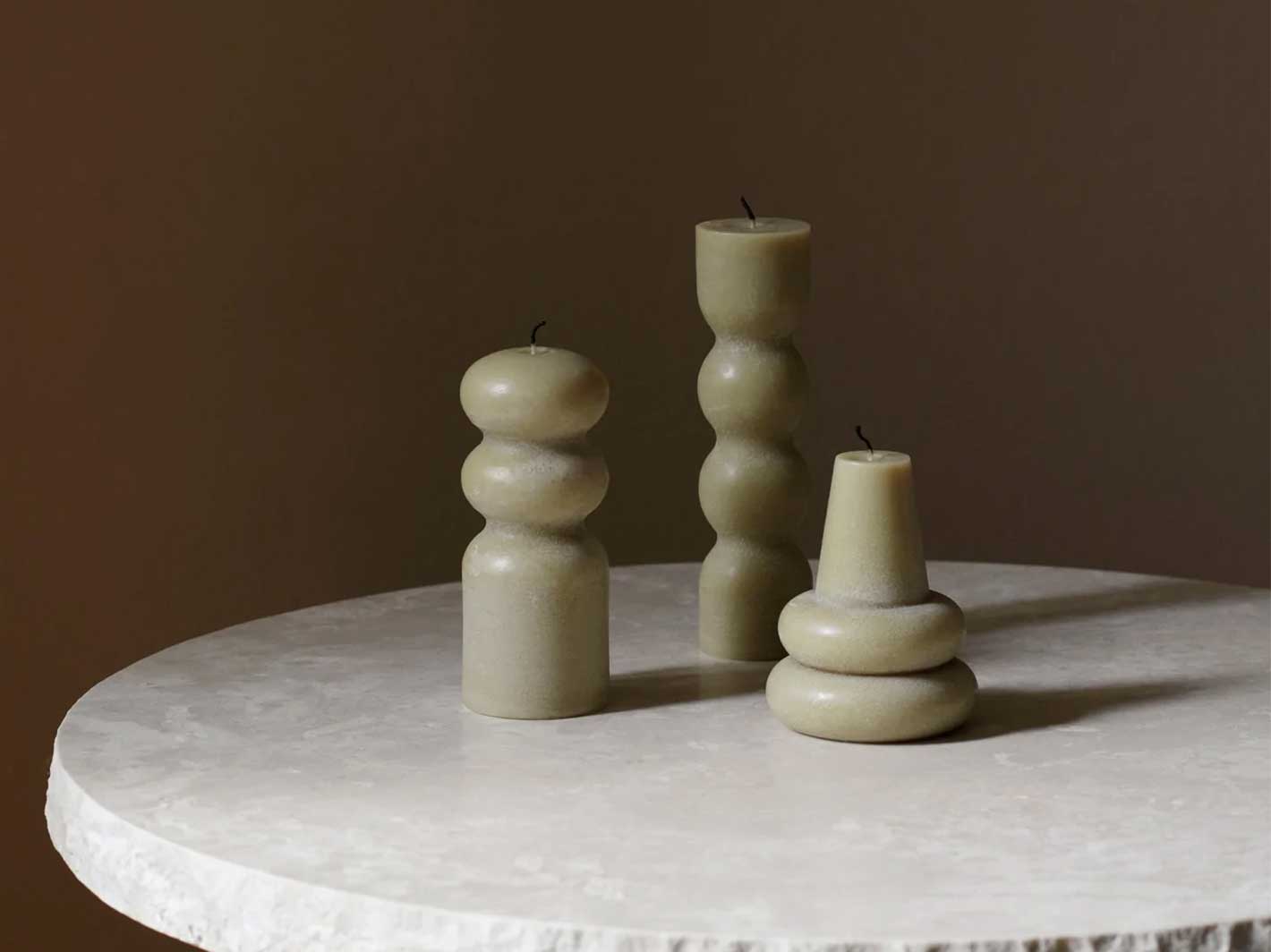 Torno Candles - Set of 3