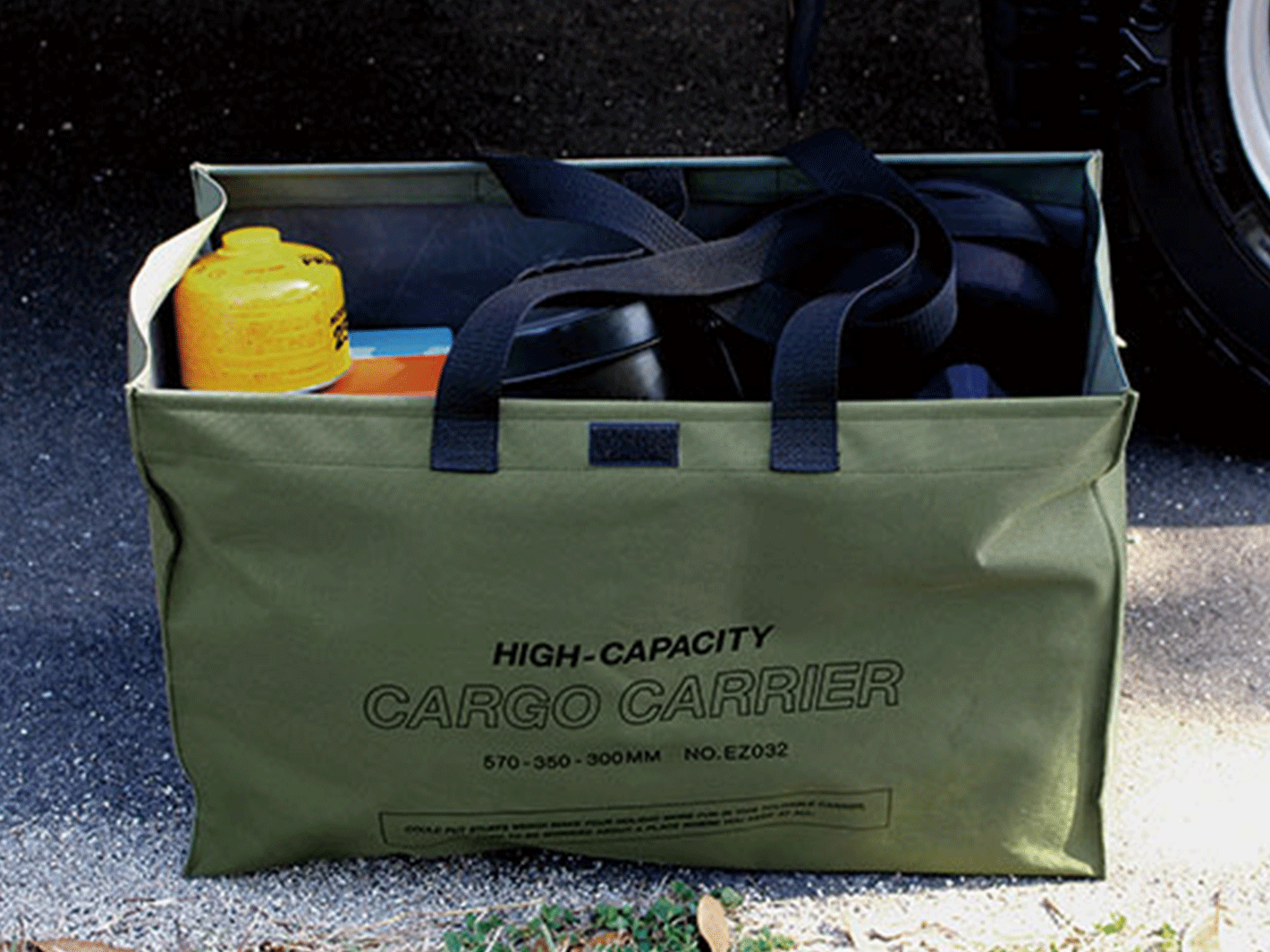 Cargo Bag L Yellow