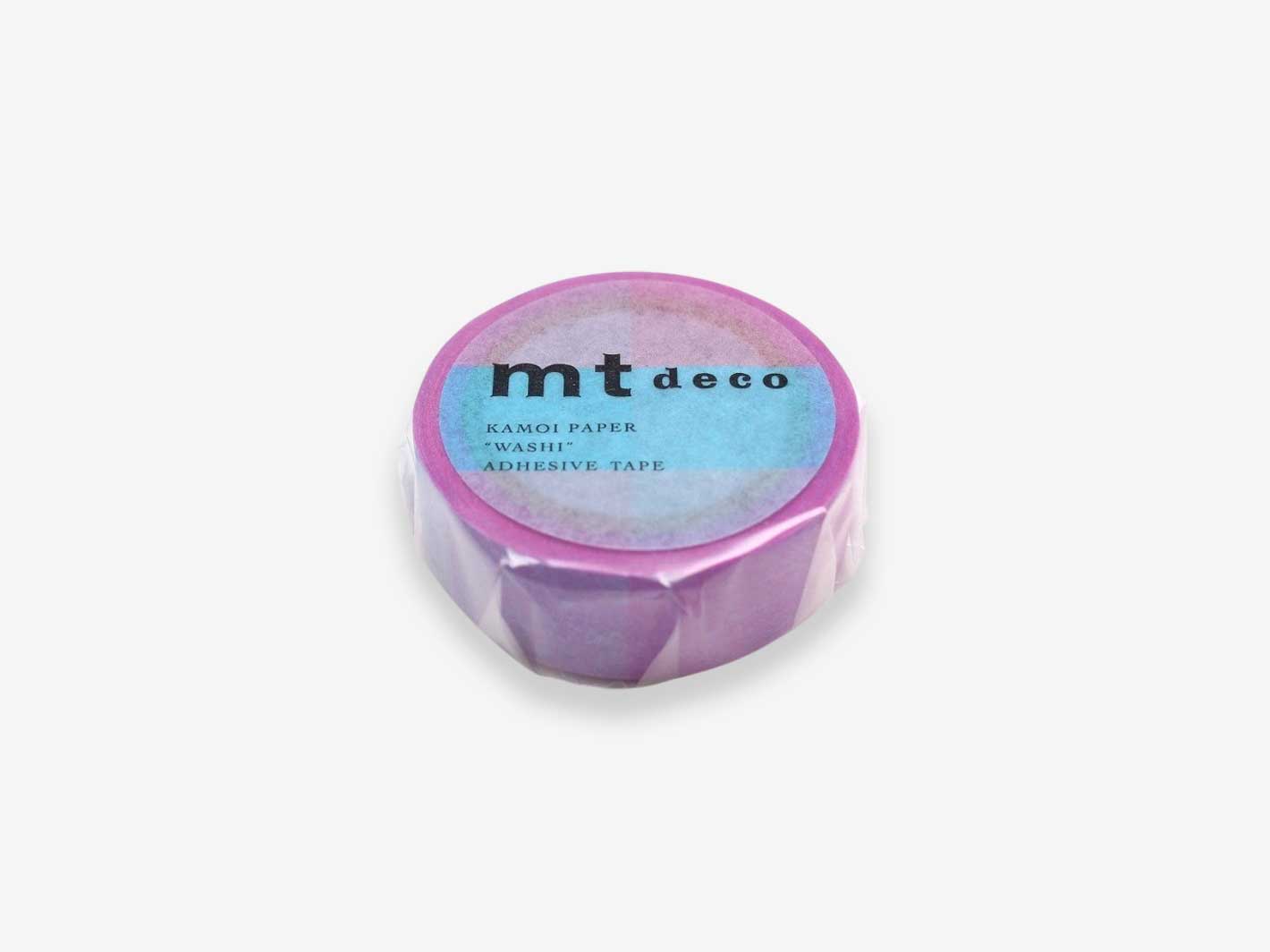 Masking Tape Deco Fluorescent Gradient Pink Blue