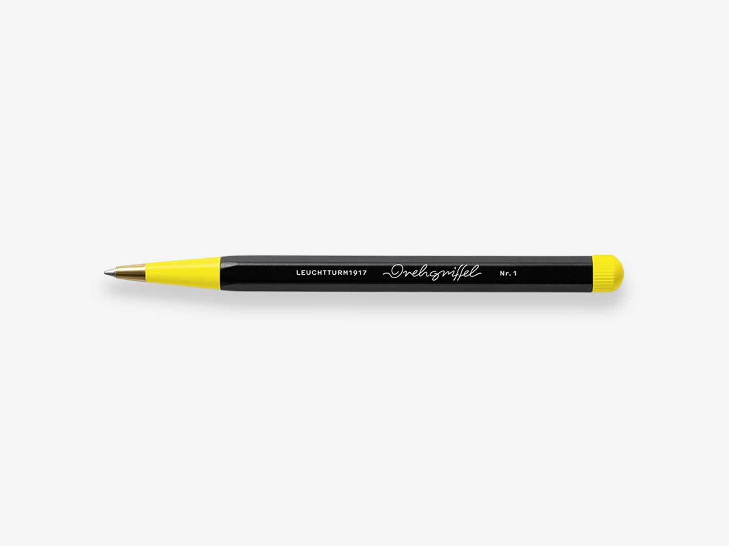 Bauhaus Drehgriffel Pen Black - Lemon