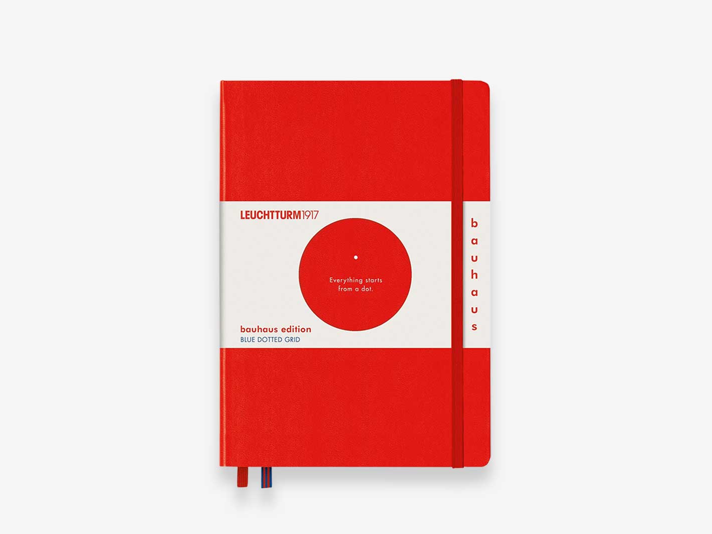 Bauhaus Edition Notebook A5 Red