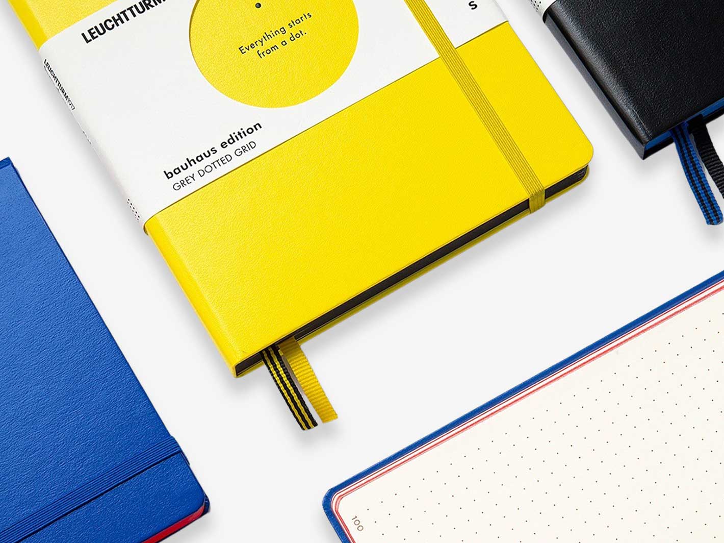 Bauhaus Edition Notebook A5 Royal Blue